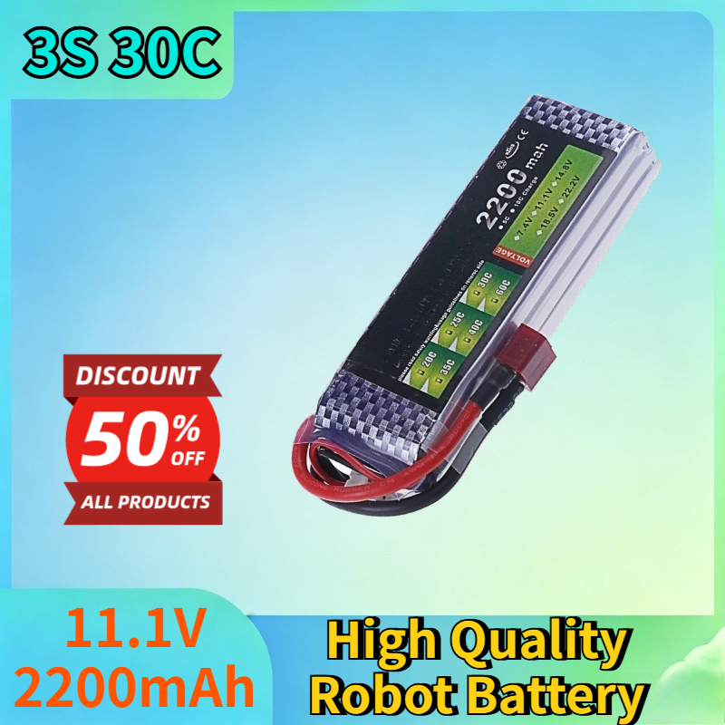Drone Battery 3S - Nieuwe 3S 30C 11.1V 2200mAh Li-po