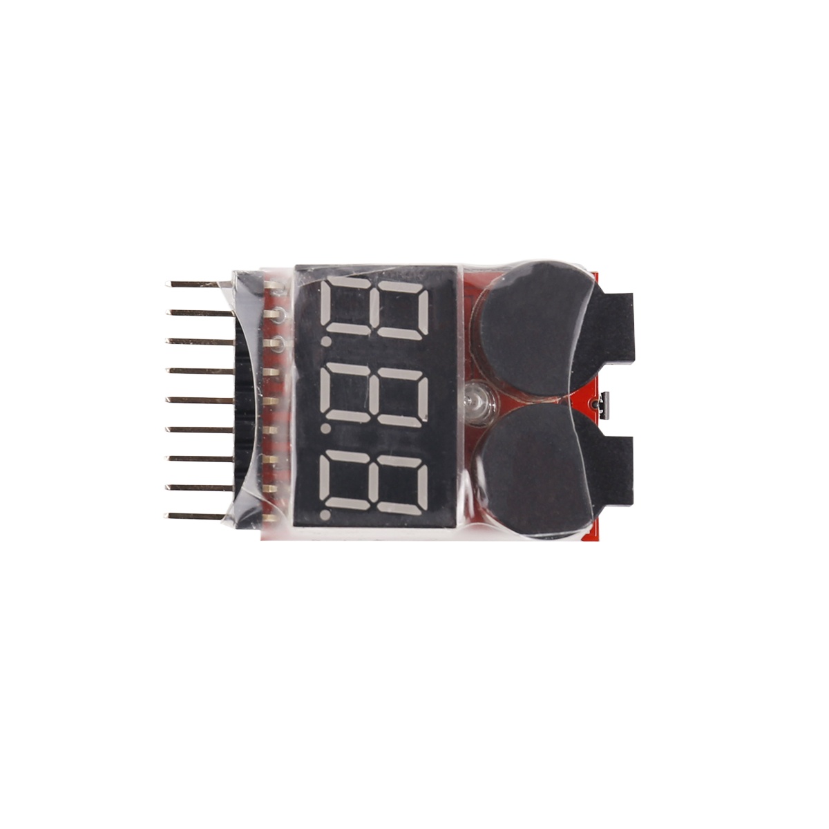 Drone Battery Voltage Checker - 1-8S Lipo Batterijspanningscontrole met luide dubbele