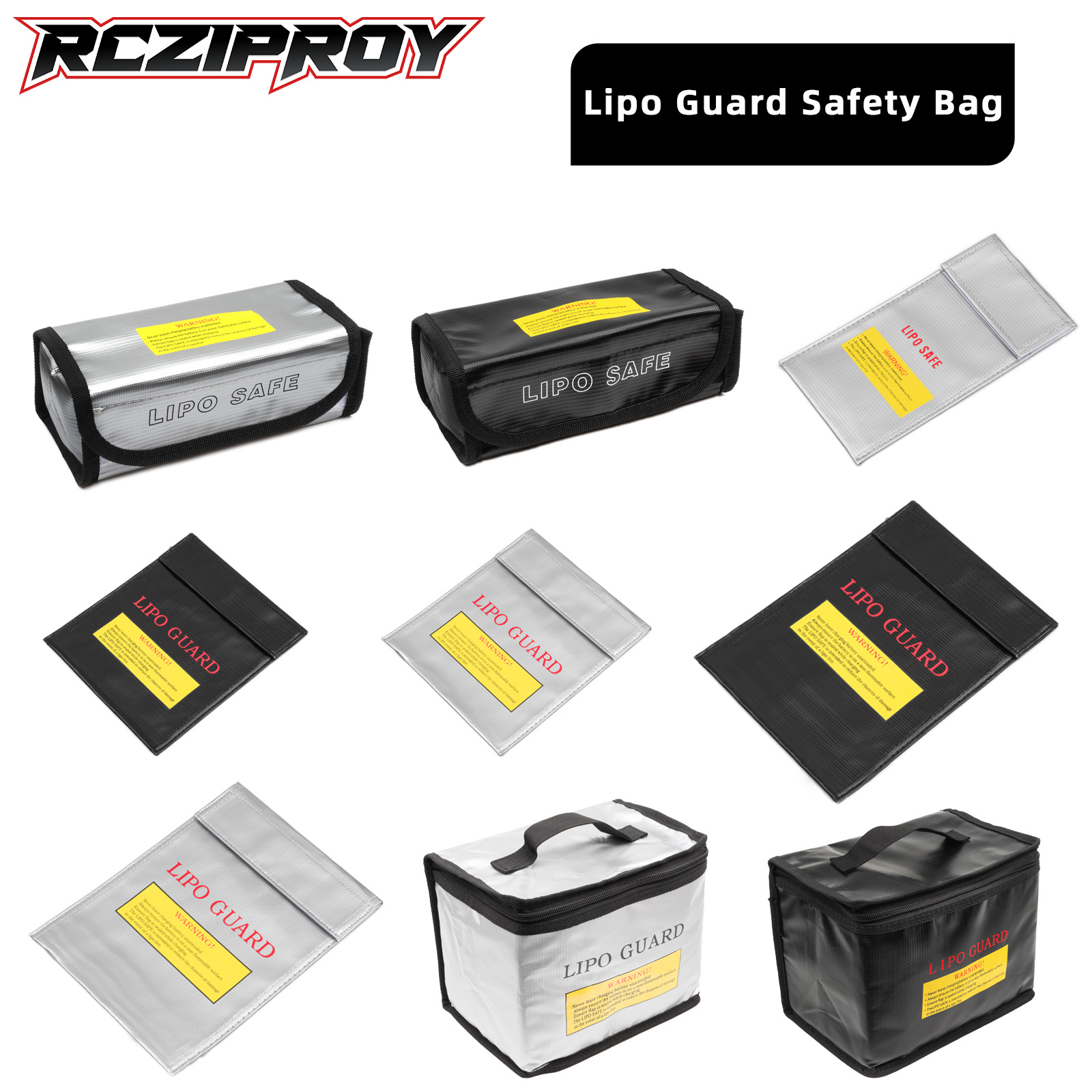 Drone Battery Bag - RCZIPROY Lipo Batterij Veilige Tas Brandwerende