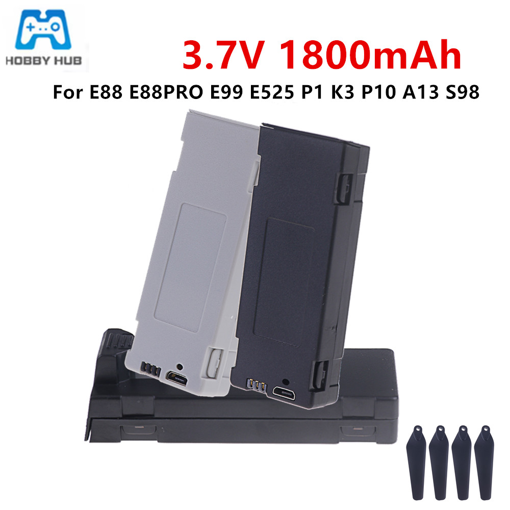 Drone Battery Charger - Voor E88 Batterij Oplaadbare Batterij 3.7V