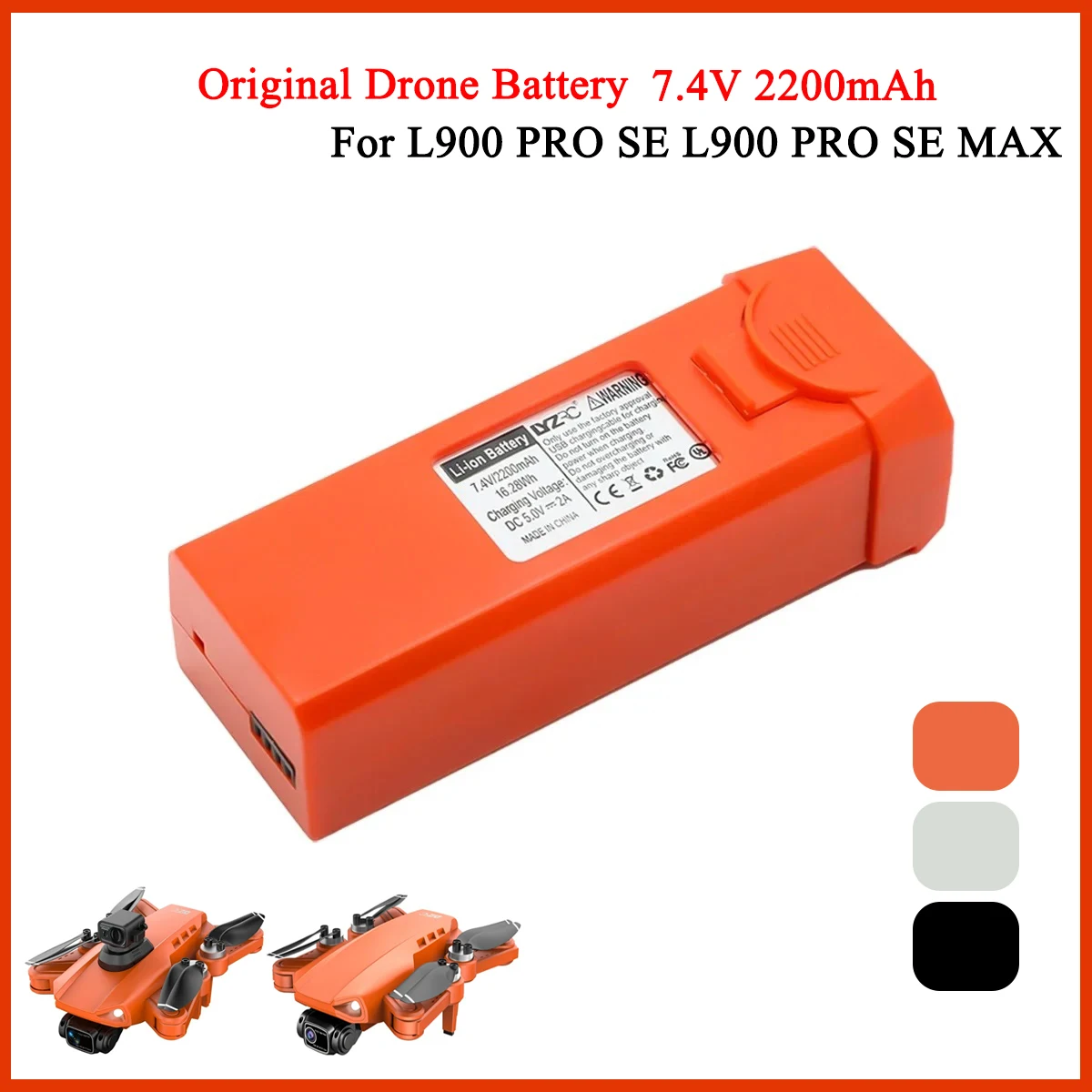 Drone Battery Li-Ion - Batterij L900 Pro Se Max Drone