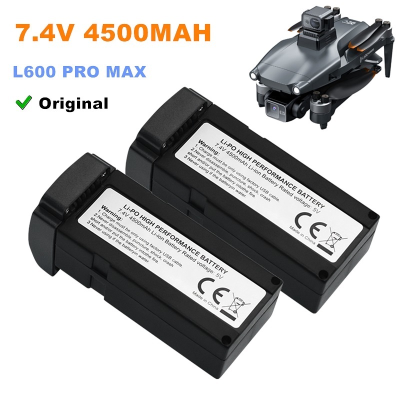 Drone Battery Li-Ion - 7.4v 4500mah LI-PO Batterij L600 Pro