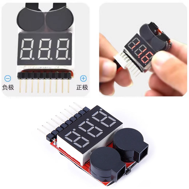 Drone Battery Voltage Checker - Rc Auto Cel Checker Bb Ring