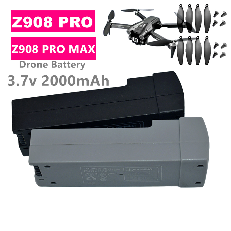 Drone Battery Plate - Z908 PRO Drone Batterij 3.7v 2000mah
