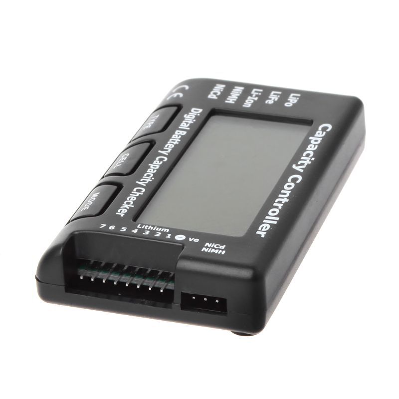 Drone Battery Voltage Checker - Handheld batterijcapaciteitscontroleapparaat, digitale tester met hoge