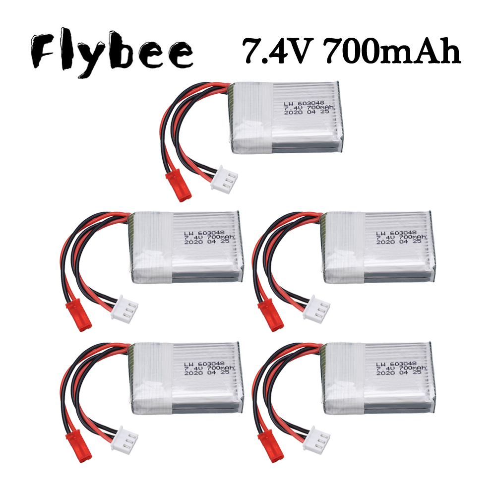 Drone Battery Connector - 7.4V 700mAh 25c Lipo Batterij Voor