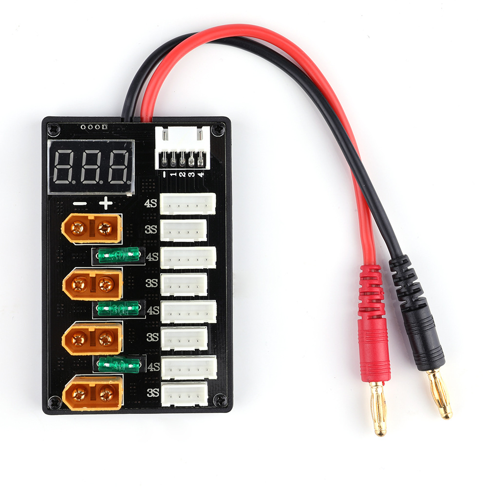 Drone Battery Parallel Board - XT60 Plug 3S 4 4s Lipo