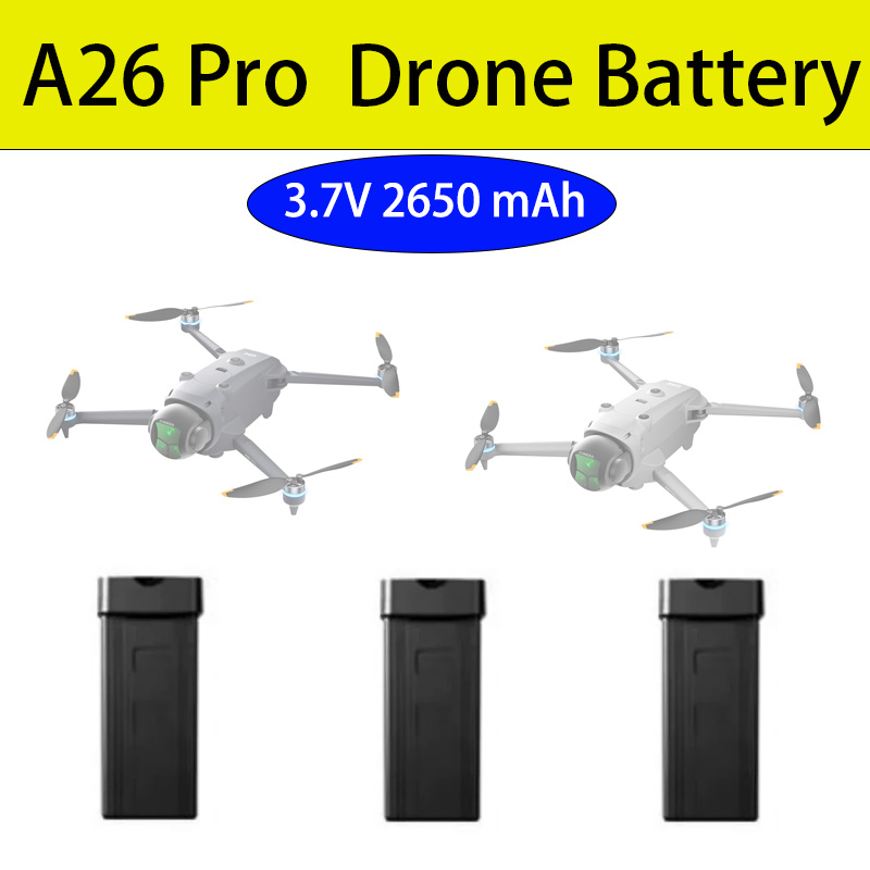 Drone Battery Plate - A26 PRO RC Drone Batterij 3.7V