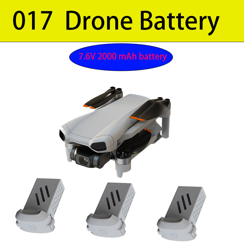 Drone Battery Li-Ion - 017 Drone Batterij 7.6V 2000mAh 4K