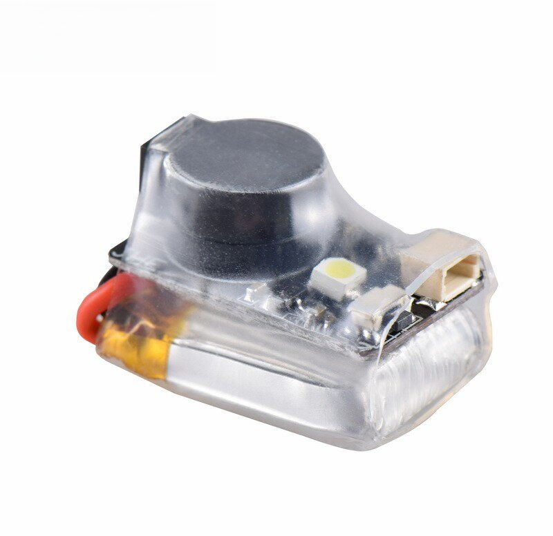 Drone Battery Alarm - J110dB Luide FPV-zoemer Verloren modelzoeker LED-alarm
