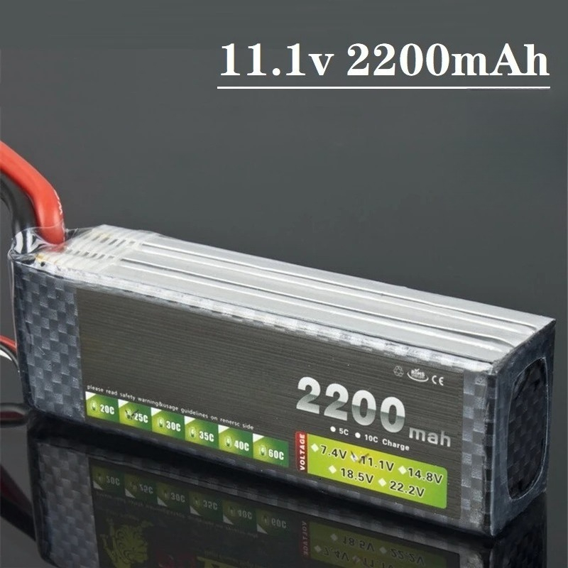 Nieuwe 3S 30C 11.1V 2200mAh Li - Drone Battery 3S recensie en prijs