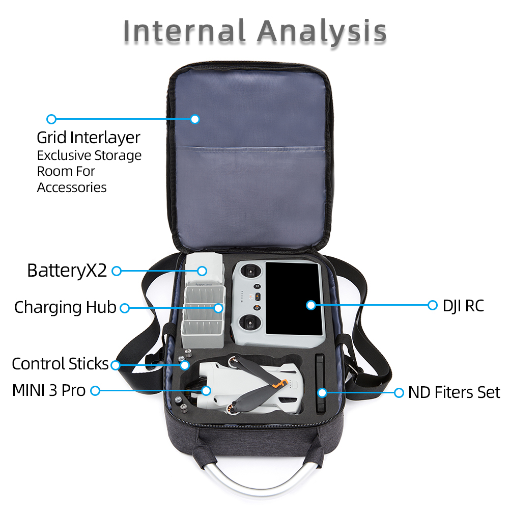 voor Mini 3 Opbergdoos Dron Ha - Drone Battery Bag recensie en prijs