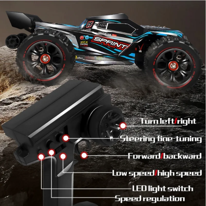 100 km/u hoge snelheid 4WD RC  - Drone Battery Alarm recensie en prijs