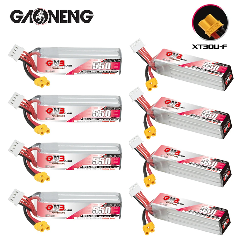 GNB HV 11.4V 550mAh 100C/200C  - Drone Battery 3S recensie en prijs