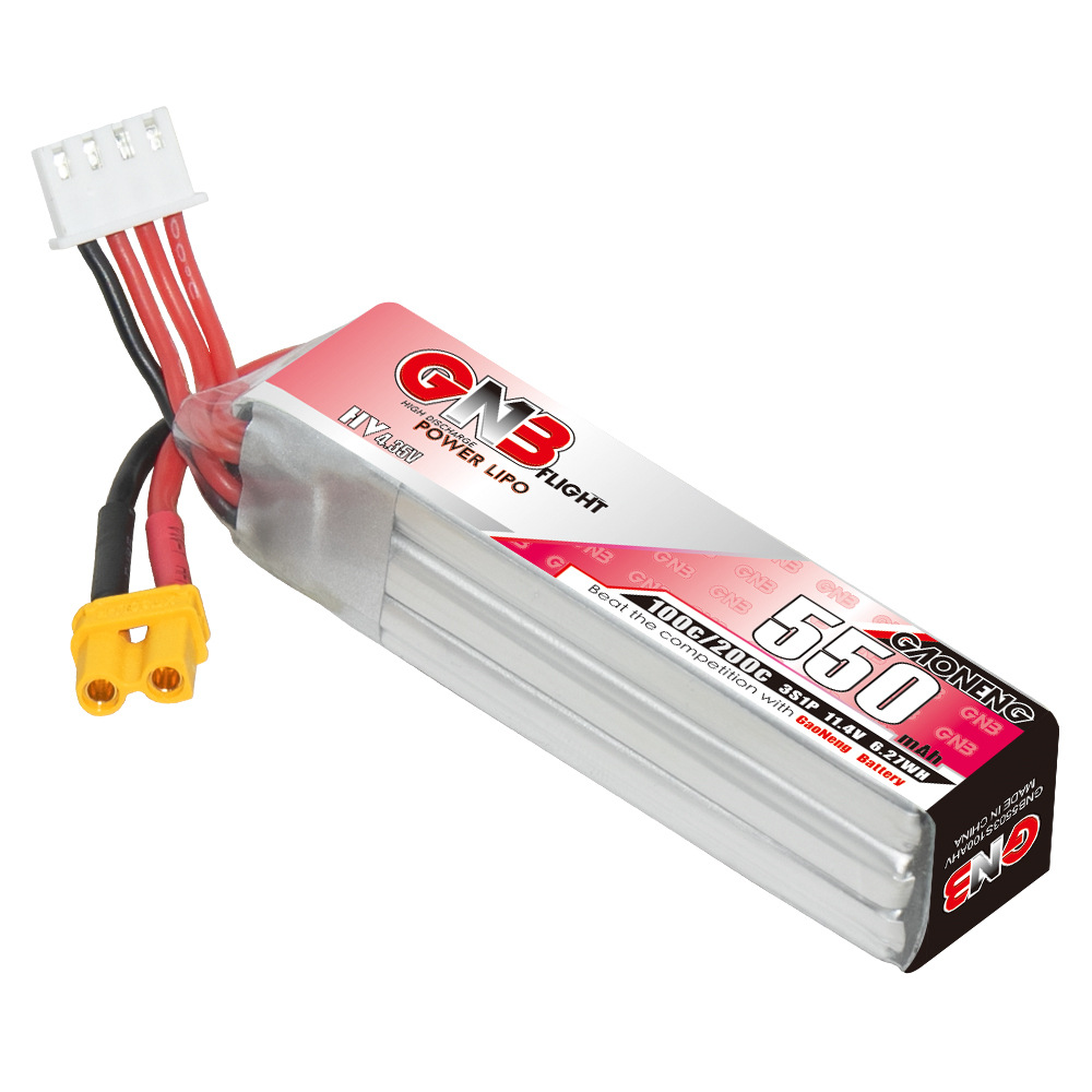 GNB HV 11.4V 550mAh 100C/200C  - Drone Battery 3S recensie en prijs