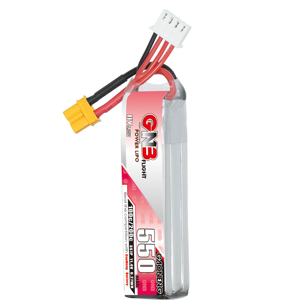 GNB HV 11.4V 550mAh 100C/200C  - Drone Battery 3S recensie en prijs