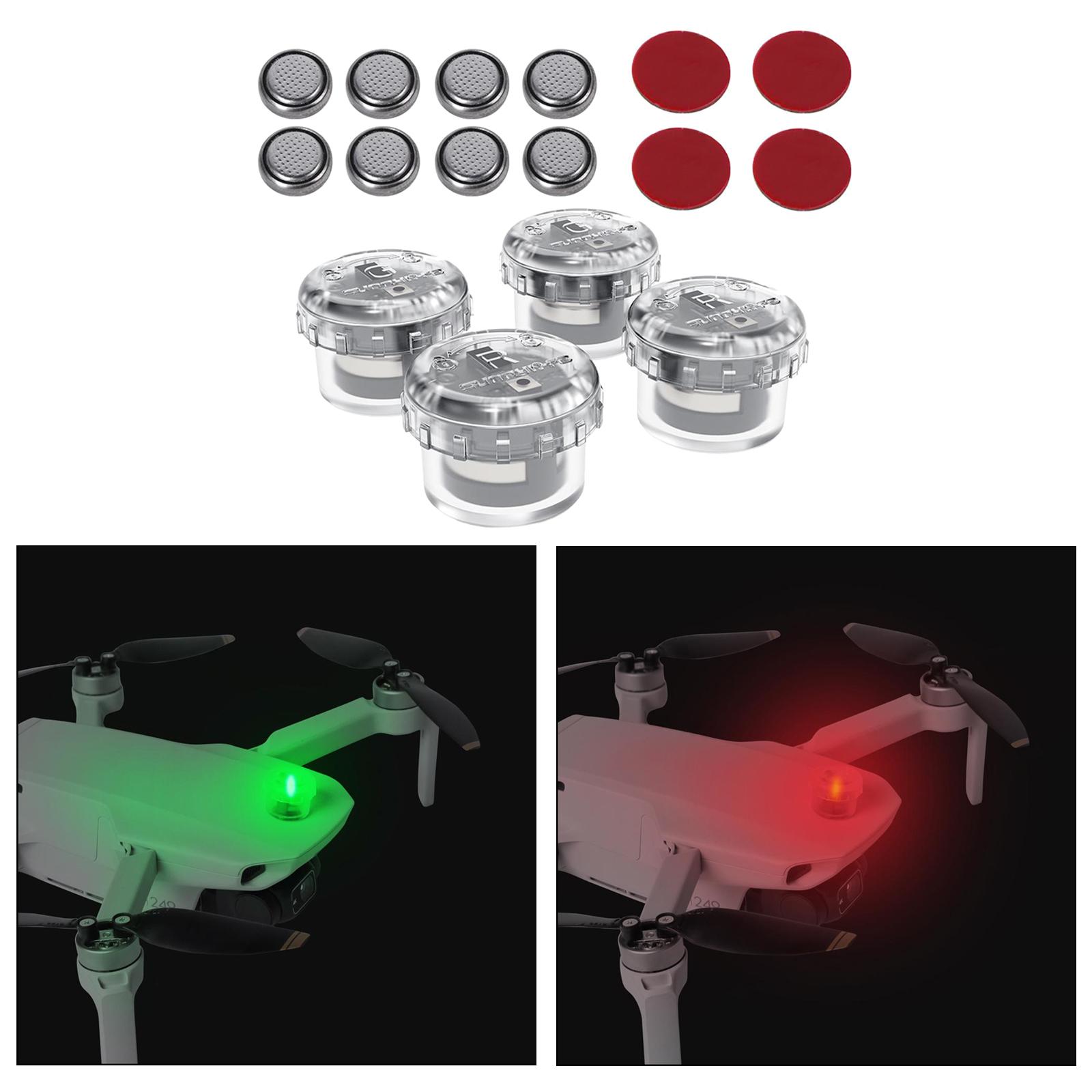 4x LED-nachtvluchtlicht Signaa - Drone Battery Alarm recensie en prijs
