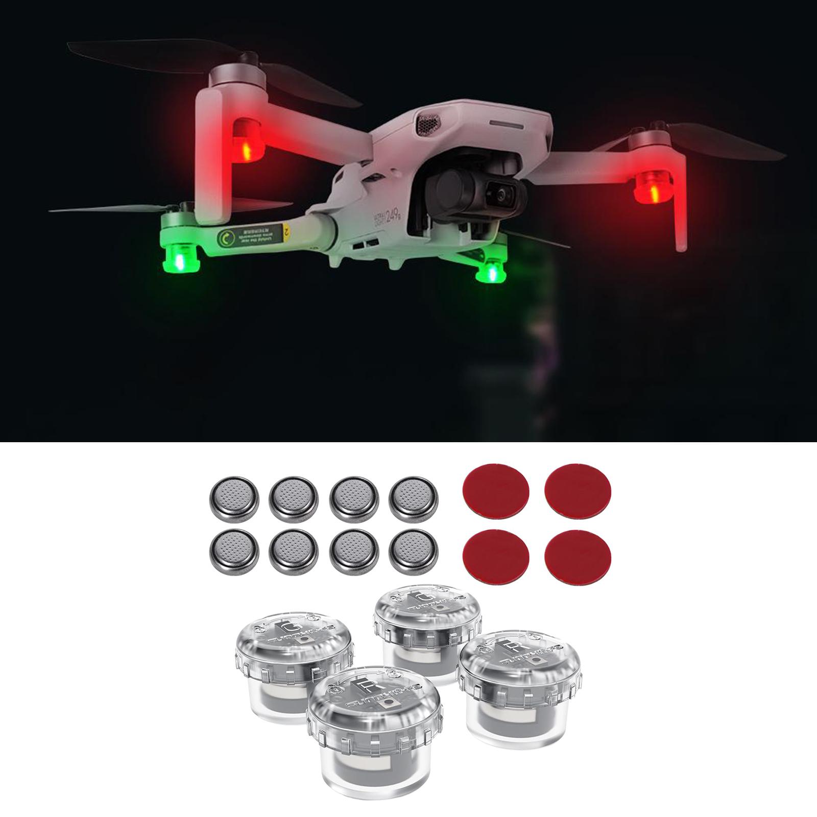 4x LED-nachtvluchtlicht Signaa - Drone Battery Alarm recensie en prijs