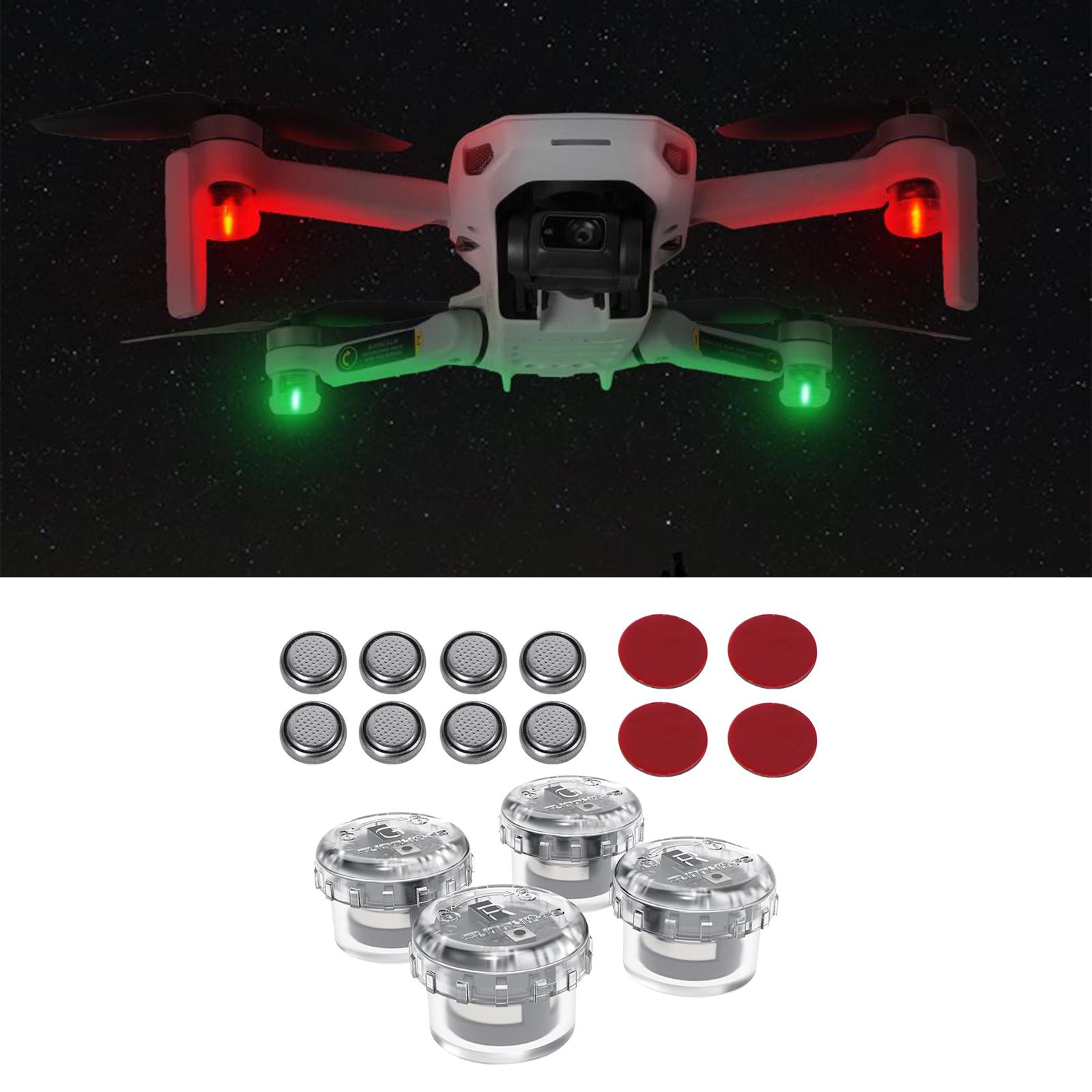 4x LED-nachtvluchtlicht Signaa - Drone Battery Alarm recensie en prijs