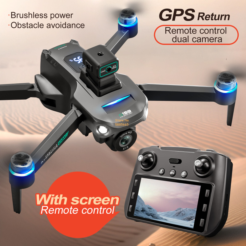 8K Dual Camera 5G WIFI FPV Afs - Drone Battery Case recensie en prijs