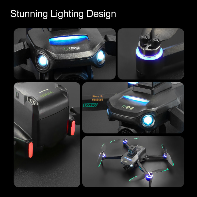 8K Dual Camera 5G WIFI FPV Afs - Drone Battery Case recensie en prijs