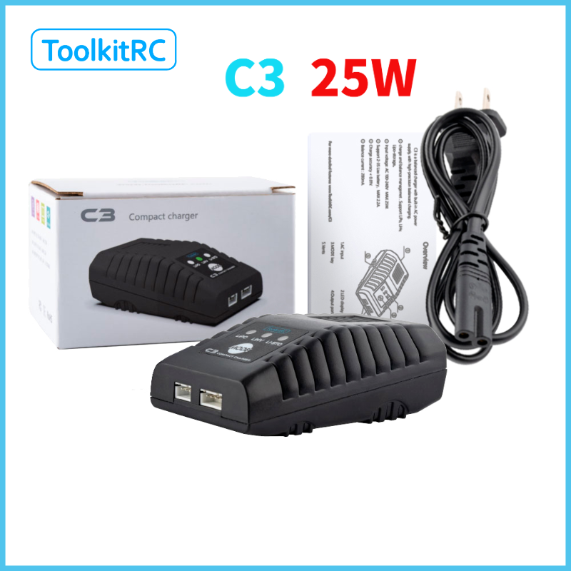 ToolkitRC C3 Balanslader 2S 3S - Drone Battery 3S recensie en prijs