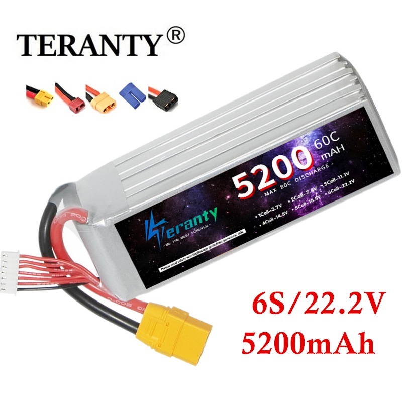 6S 5200Mah Lipo Batterij 22.2V - Drone Battery 4S recensie en prijs
