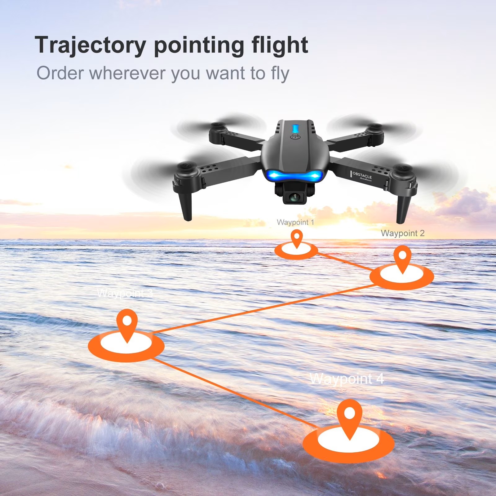 De verbeterde E88PRO MAX opvou - Drone Battery Case recensie en prijs