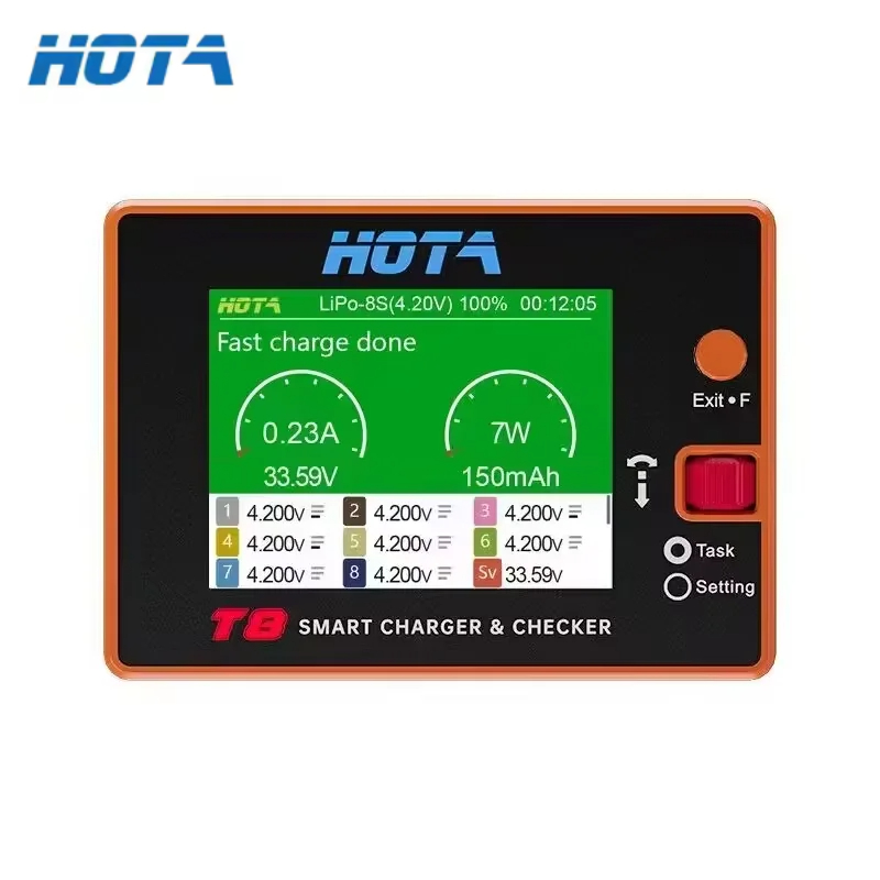 HOTA T8 Smart Balance Charger  - Drone Battery Smart recensie en prijs