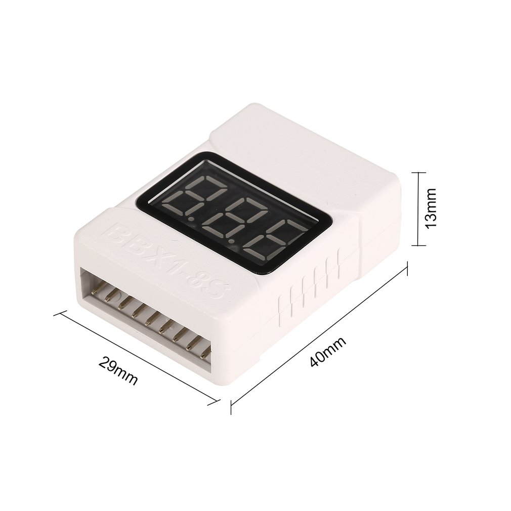 1-8S Lipo Batterijspanningstes - Drone Battery Voltage Checker recensie en prijs