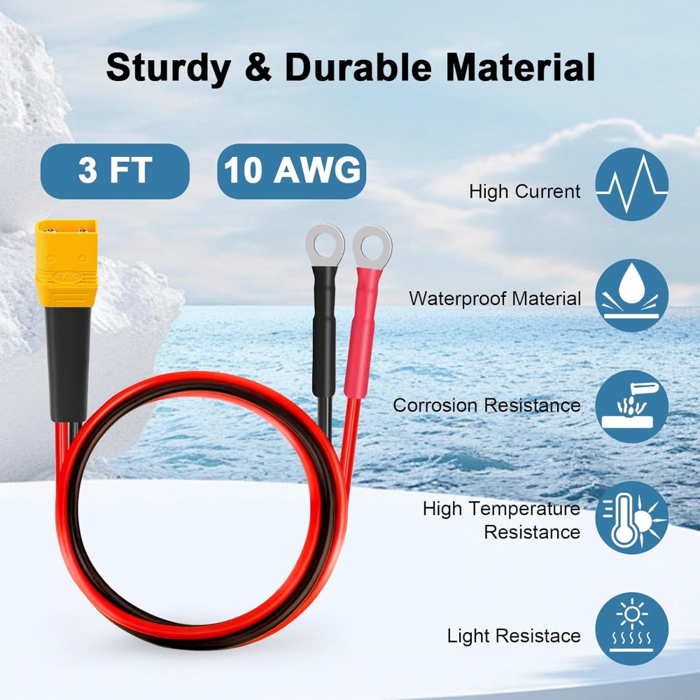 XT90 naar O Ring Terminal Kabe - Drone Battery Connector recensie en prijs