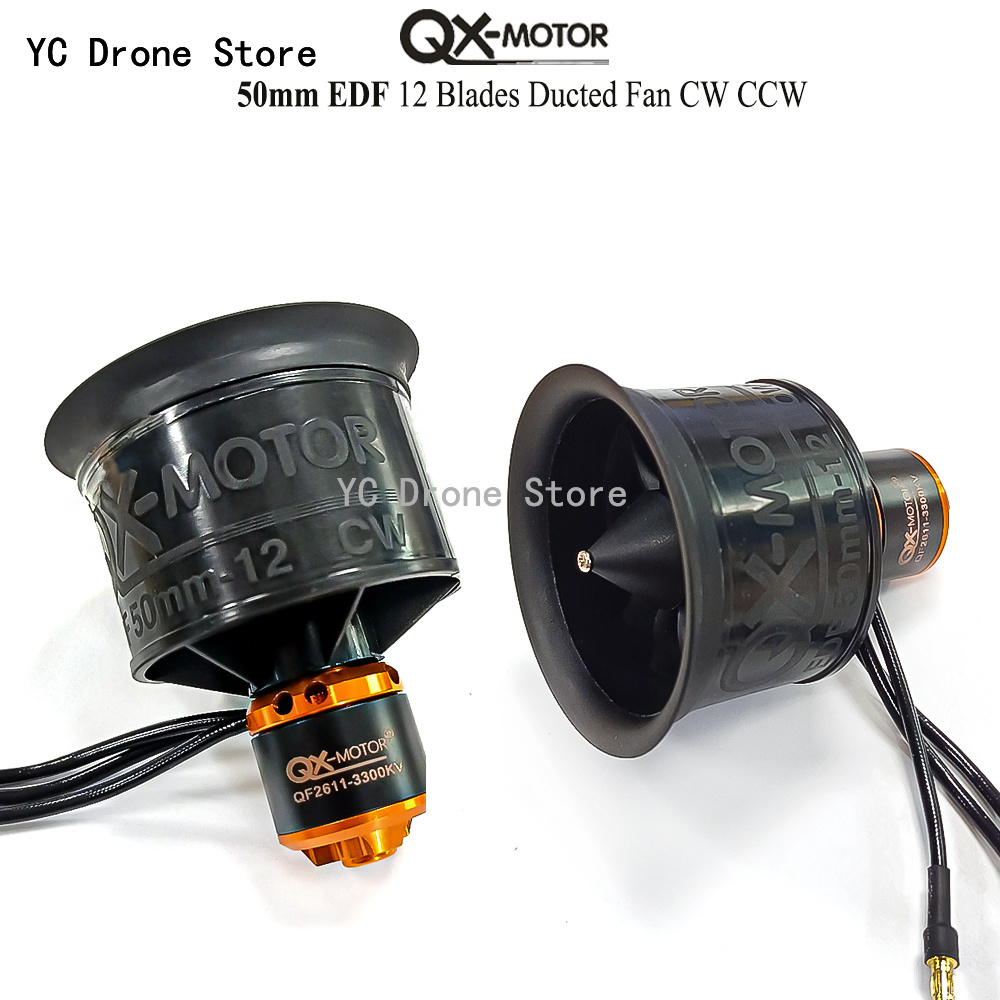 QX-MOTOR 50mm EDF QF2611 12-bl - Drone Battery 3S recensie en prijs