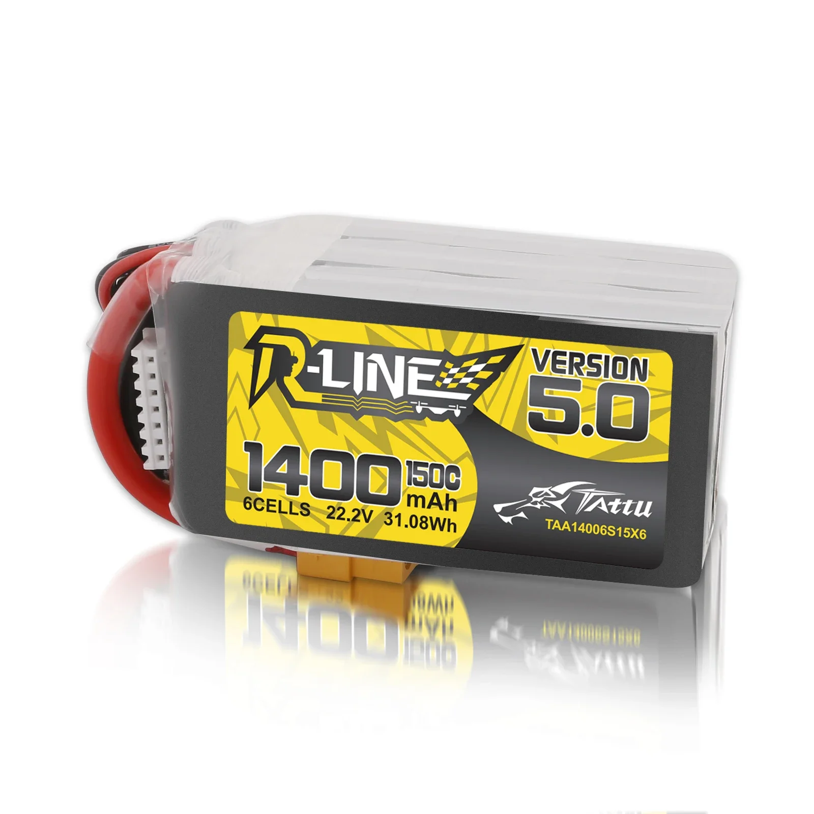 Tattu R-Line 1200mAh 1400mAh 6 - Drone Battery 6S recensie en prijs