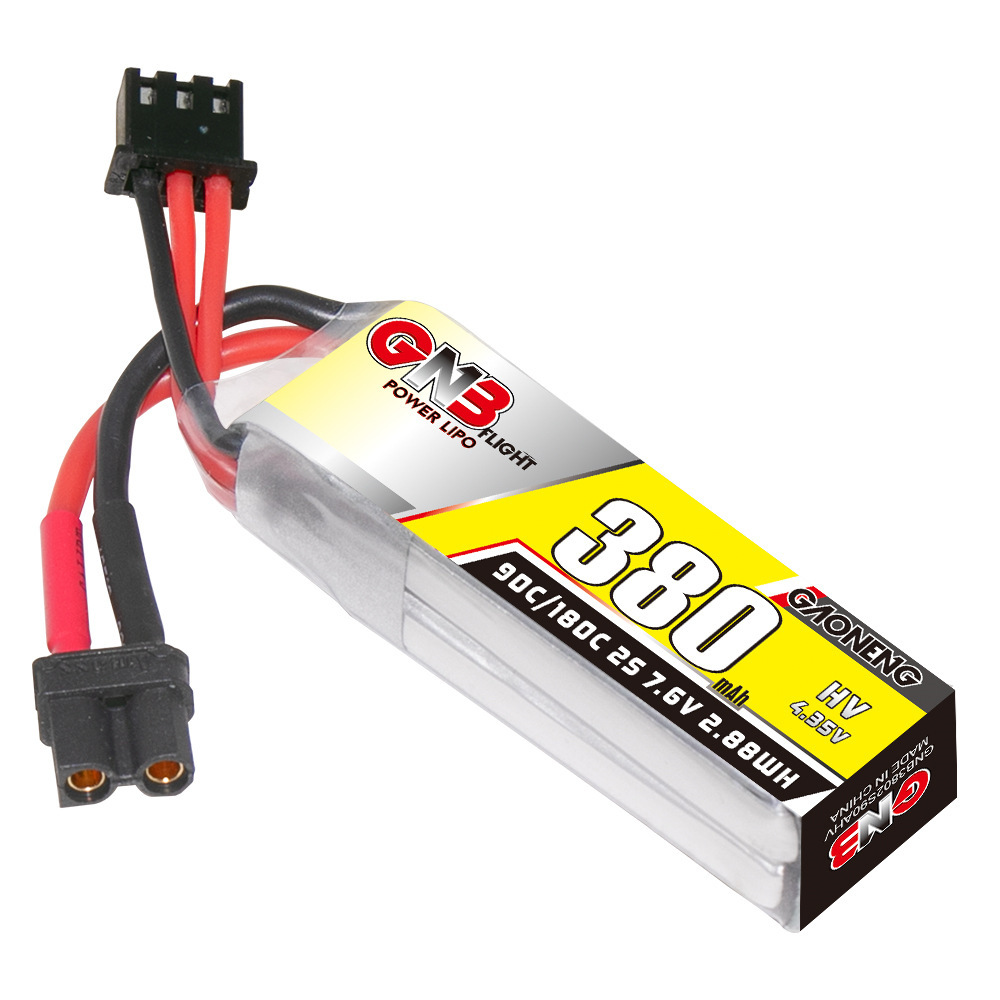 GNB 2S 7.6V 380mAh 90C/180C Li - Drone Battery Plate recensie en prijs