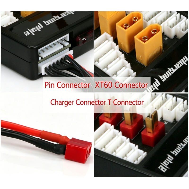 6-in-1 XT60 Parallelle Laadpla - Drone Battery Parallel Board recensie en prijs