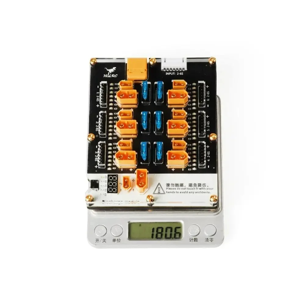 HGLRC Thor Pro 6-poorts LiPo b - Drone Battery Parallel Board recensie en prijs