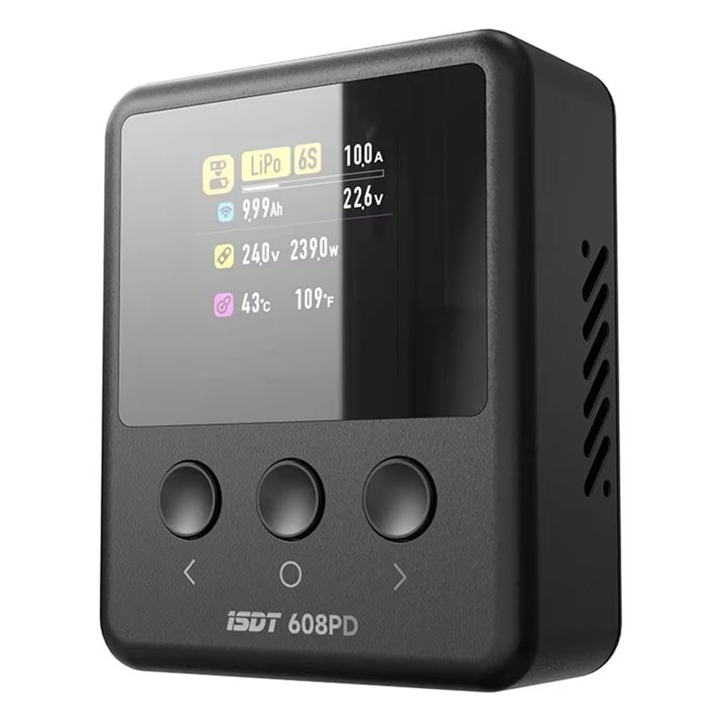 ISDT 608PD DC 240W/10A USB C 1 - Drone Battery Smart recensie en prijs