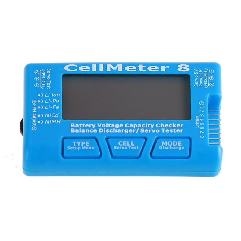 Cellmeter 8 digitale batterijc - Drone Battery Voltage Checker recensie en prijs