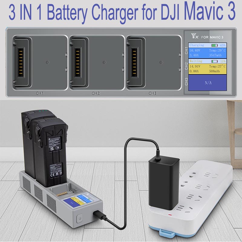 3 In 1 Batterijlader Voor Dji  - Drone Battery Parallel Board recensie en prijs