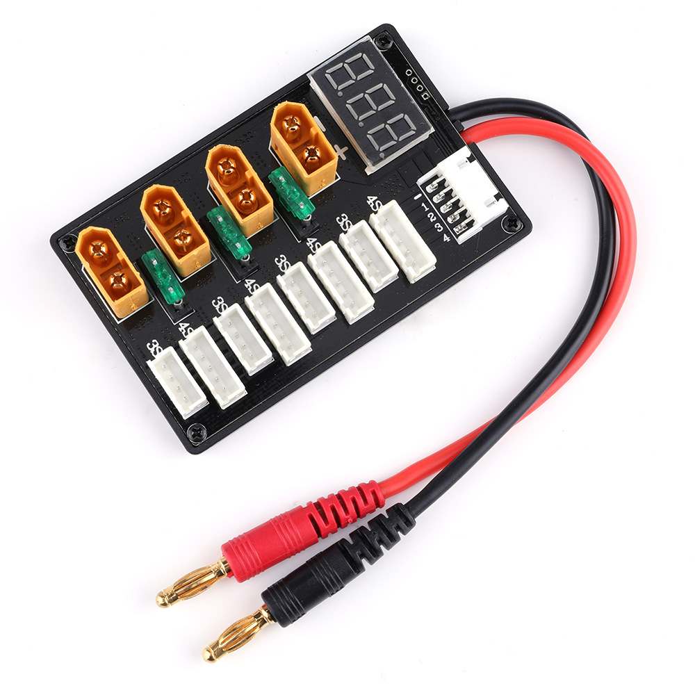 XT60 Plug 3S 4 4s Lipo Batteri - Drone Battery Parallel Board recensie en prijs