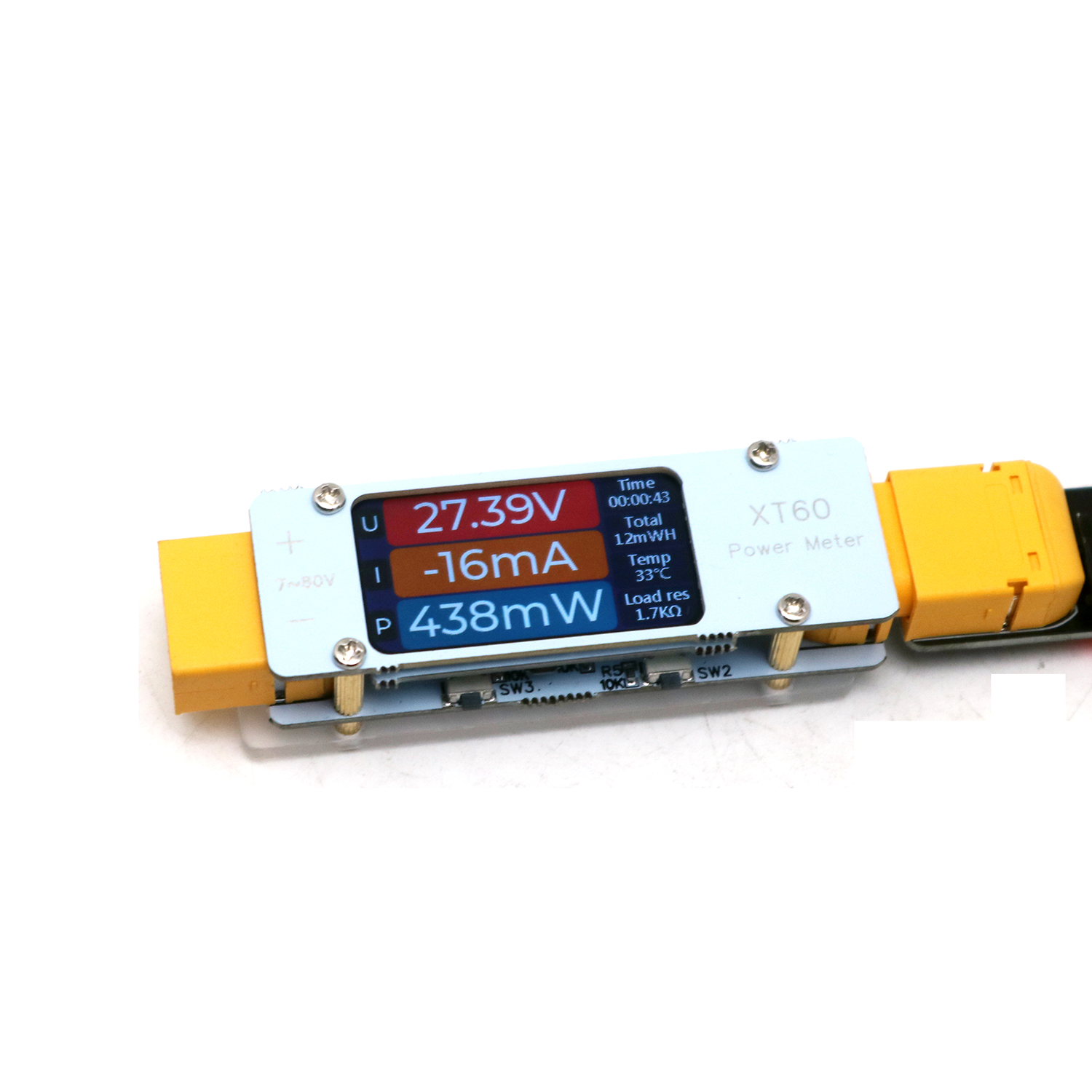 64A DC XT60 Powermeter Bidirec - Drone Battery Voltage Checker recensie en prijs