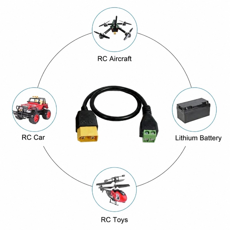XT60 Connector Man/Vrouw naar  - Drone Battery Balance Charger recensie en prijs