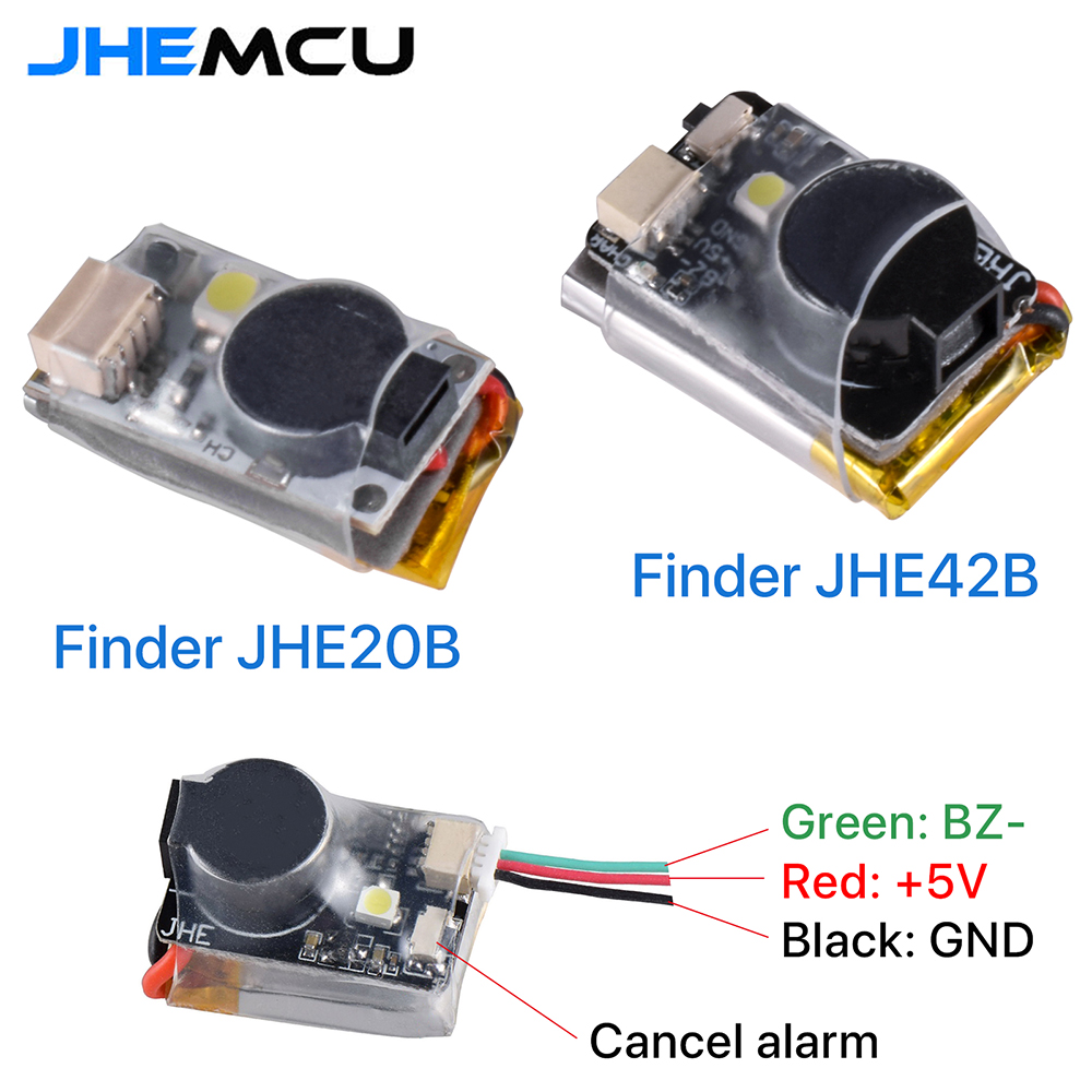 JHEMCU JHE42B/JHE20B Finder Mi - Drone Battery Alarm recensie en prijs