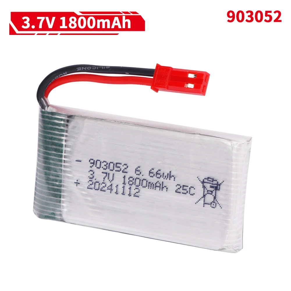 3.7V 1800mAh 903052 lipo Batte - Drone Battery Charger recensie en prijs