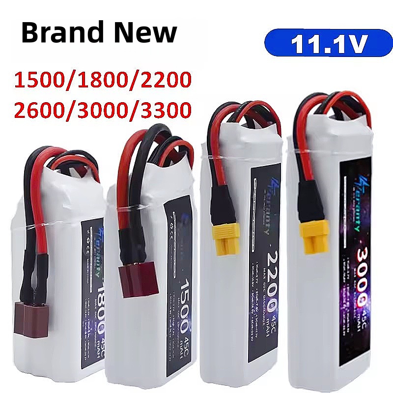 11.1V LiPo Batterij 3S 1500mAh - Drone Battery Connector recensie en prijs