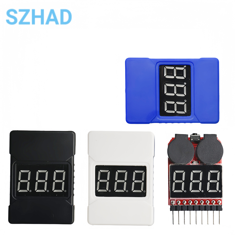 1-8S LiPo Batterij Spanningsme - Drone Battery Voltage Checker recensie en prijs