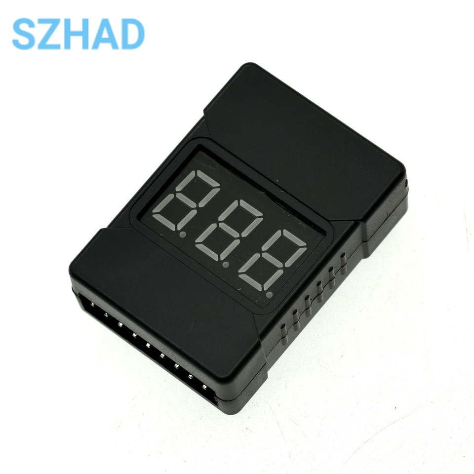 1-8S LiPo Batterij Spanningsme - Drone Battery Voltage Checker recensie en prijs