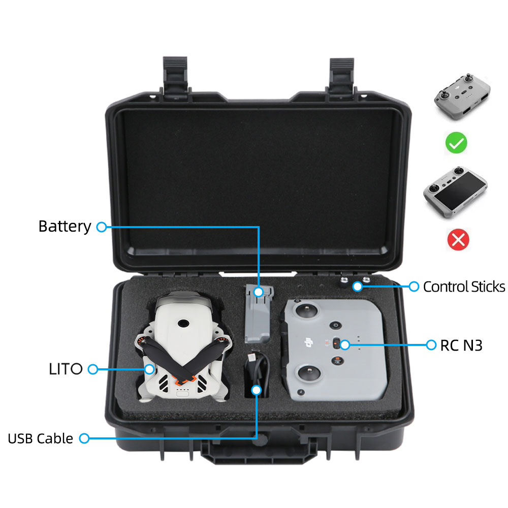 Draagbare draagtas voor DJI Li - Drone Battery Bag recensie en prijs