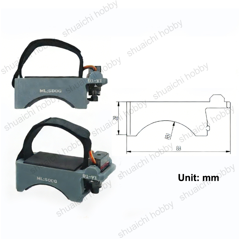 1PCS Strap-type FPV Drone PWM- - Drone Battery Strap recensie en prijs